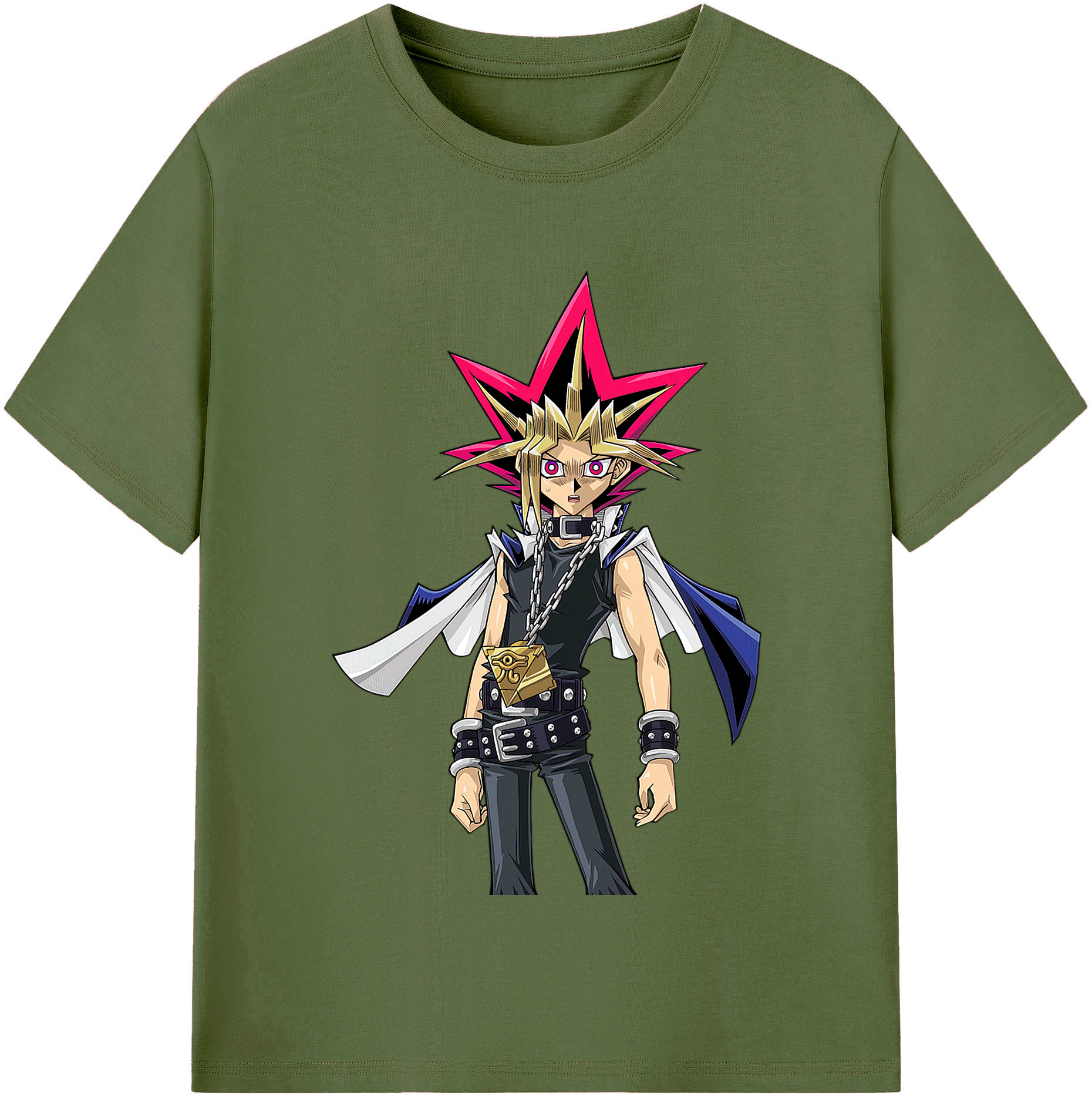 （画像用） 遊☆戯☆王 Yu-Gi-Oh! 綿100％半袖Tシャツ（フロントプリント）